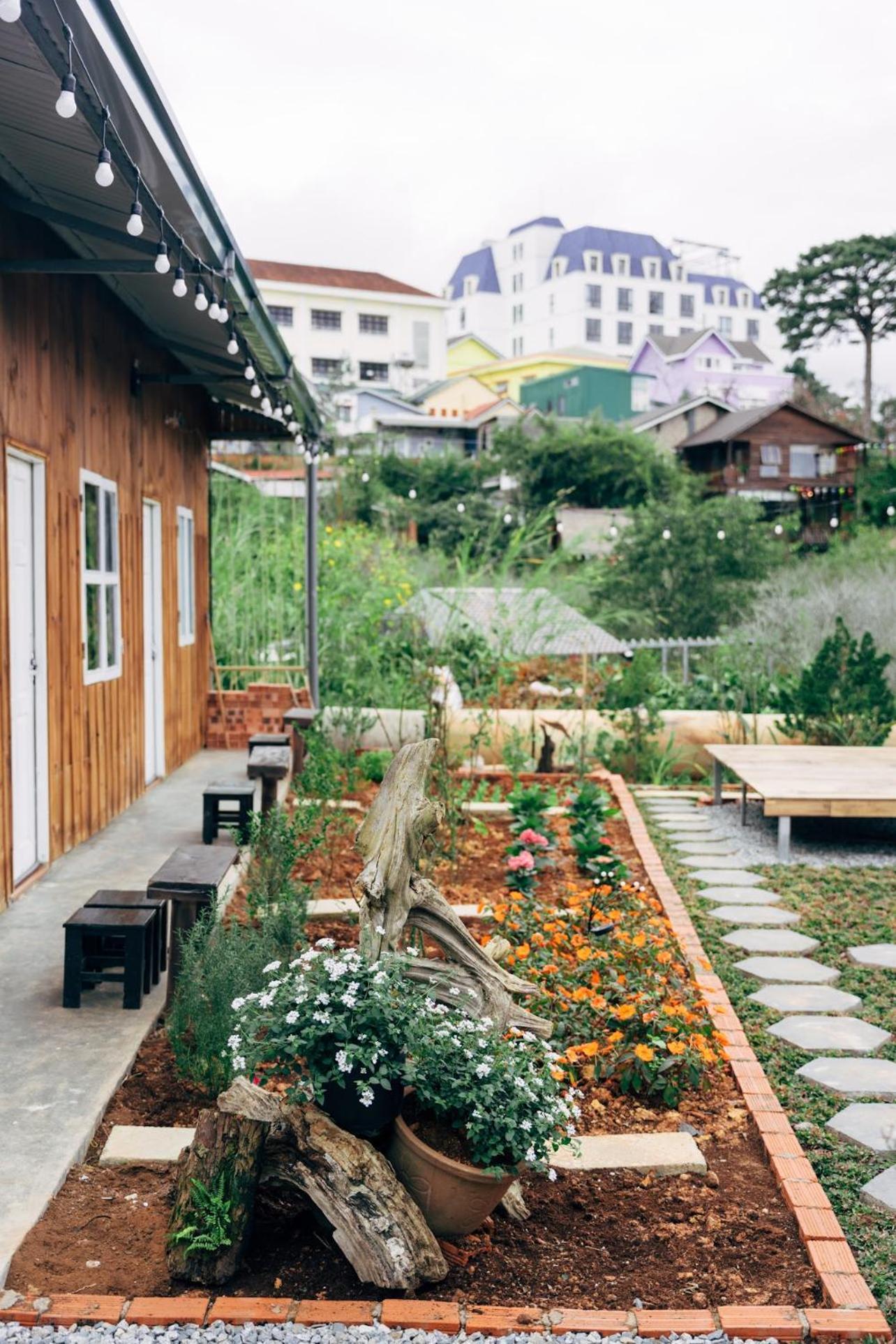 Nha Ba Gian Homestay Da Lat Khu Chi Lăng Buitenkant foto